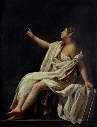 Polyhymnia, the Muse of Lyric Poetry by Giovanni Baglione
